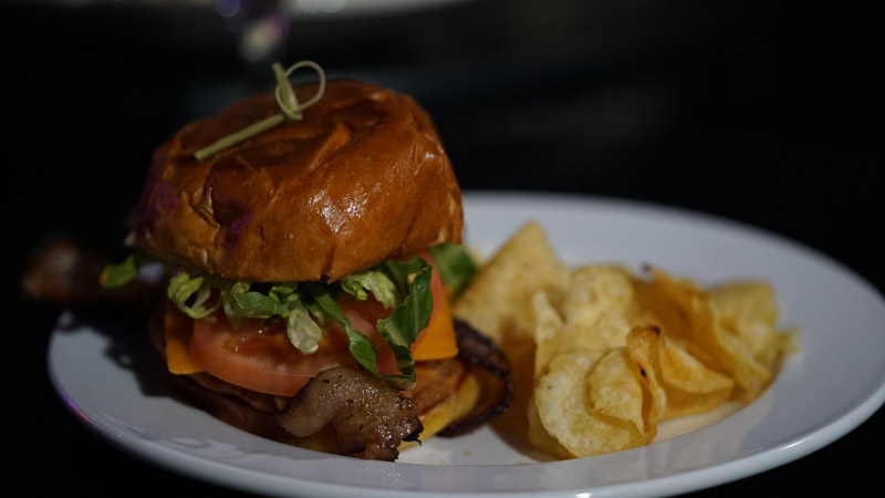 Bacon Burger on Brioche in Minneapolis 